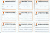 SS LABEL SHEET